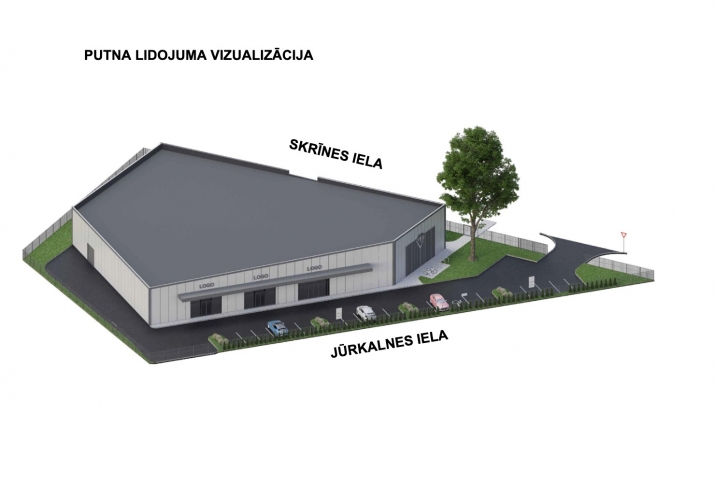 Объявление. Земельный участок на улице Скринес 1 Фасад выходит на улицу Юркалнес.  + Площадь земельного участка Цена: 595000 EUR Foto #9