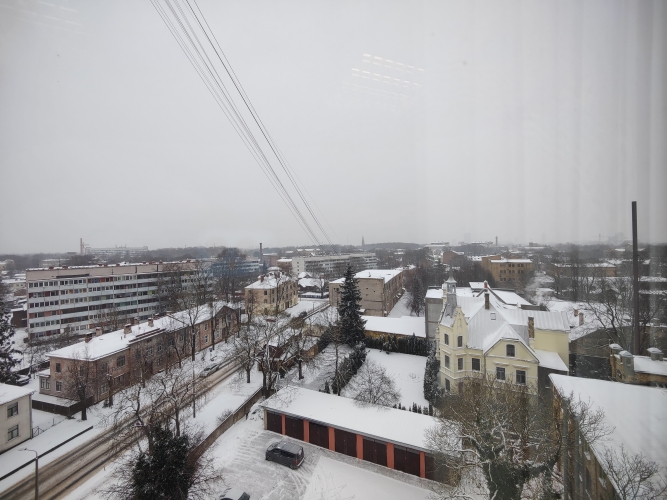 Sludinājumi. Birojs 8.stāvā Bauskas ielā 22.  Tiek iznomātas biroja telpas biznesa centra 8.stāvā,(ir 2 lifti).  Cena: 456 EUR/mēn Foto #9