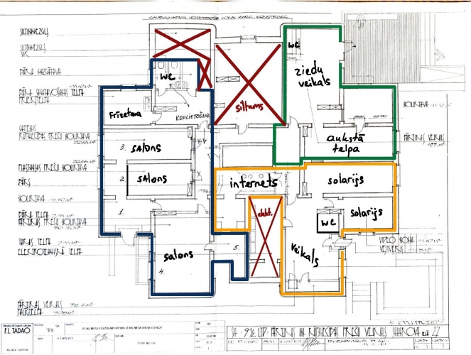 Sludinājumi. Pārdod komerctelpas Pļavniekos  - 300 m2 platībā ar stabiliem nomniekiem.   Telpas atrodas 16 stāvu Cena: 157000 EUR Foto #8