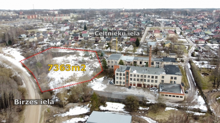 Sludinājumi. Piedāvājumā perspektīvs rūpnieciskās apbūves zemesgabals Cēsīs!  Zemesgabals ar kopējo platību Cena: 150000 EUR Foto #1