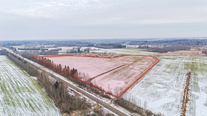 Sludinājumi. Pārdod lauksaimniecības zemi Danči un Stirnāres Jumpravas pagastā, Lielvārdes novadā.  Zemes Cena: 150000 EUR Foto #4