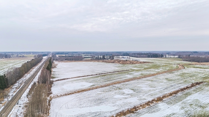 Sludinājumi. Pārdod lauksaimniecības zemi Danči un Stirnāres Jumpravas pagastā, Lielvārdes novadā.  Zemes Cena: 150000 EUR Foto #5