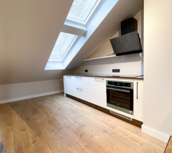 Объявление. Furnished two-room apartment in a new project on Cēsu street.  The apartment is located on the 4th Цена: 900 EUR/мес. Foto #5