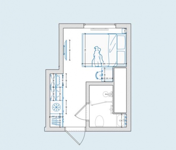 Sludinājumi. Elegants un kvalitatīvi izveidots dzīvoklis vienā no visstraujāk attīstošajām Rīgas centra apkaimēm Cena: 69000 EUR Foto #7