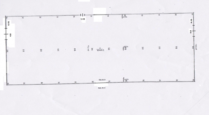 Объявление. Утеплённый ангар под склад или производство в Елгаве. Полированные бетонные полы, большие подъемные Цена: 4926 EUR/мес. Foto #5