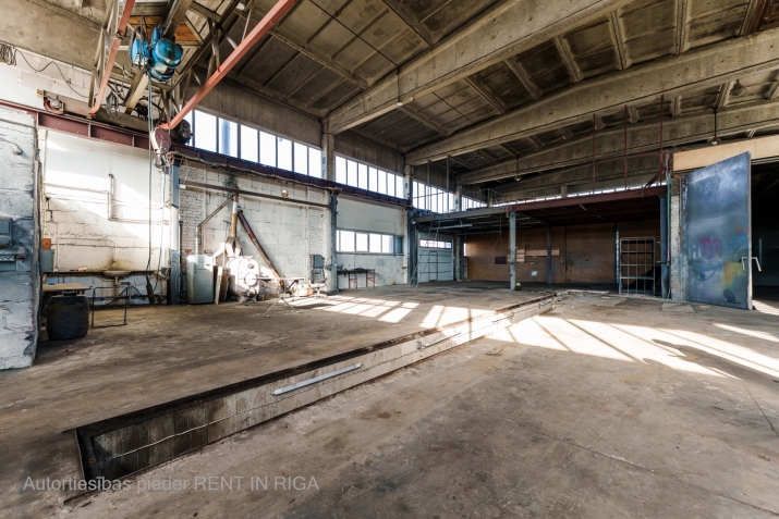 Sludinājumi. Ražošanas telpas ar plašām iespējām nomai  Atlantijas iela 23, Vecmīlgrāvis  Piedāvājumā 600 m Cena: 1500 EUR/mēn Foto #4