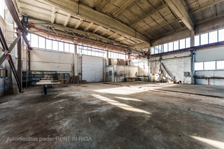 Sludinājumi. Ražošanas telpas ar plašām iespējām nomai  Atlantijas iela 23, Vecmīlgrāvis  Piedāvājumā 600 m Cena: 1500 EUR/mēn Foto #6