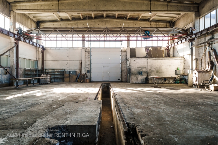 Sludinājumi. Ražošanas telpas ar plašām iespējām nomai  Atlantijas iela 23, Vecmīlgrāvis  Piedāvājumā 600 m Cena: 1500 EUR/mēn Foto #7