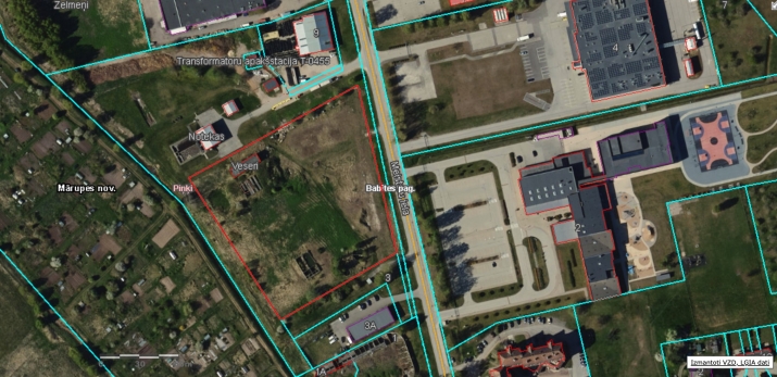 Sludinājumi. Zemes gabals rūpnieciskās apbūves teritorijā, Piņķu centrā.  + Centralizētais ūdens, kanalizācija, Cena: 630000 EUR Foto #3