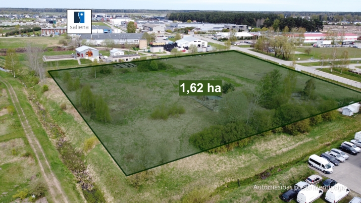 Sludinājumi. Zemes gabals rūpnieciskās apbūves teritorijā, Piņķu centrā.  + Centralizētais ūdens, kanalizācija, Cena: 630000 EUR Foto #1