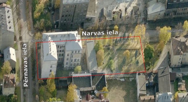 Sludinājumi. Pārdod investīciju objektu Pērnavas ielā 70!  Īpašums sastāv no diviem zemesgabaliem ar kopējo Cena: 1.3e+06 EUR Foto #3