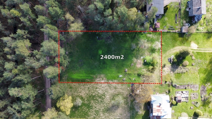 Sludinājumi. Kluss un plašs zemesgabals meža ieskautā mierā  Valteros!  Tikai 10 minūšu pastaigas attālumā no Cena: 77000 EUR Foto #3