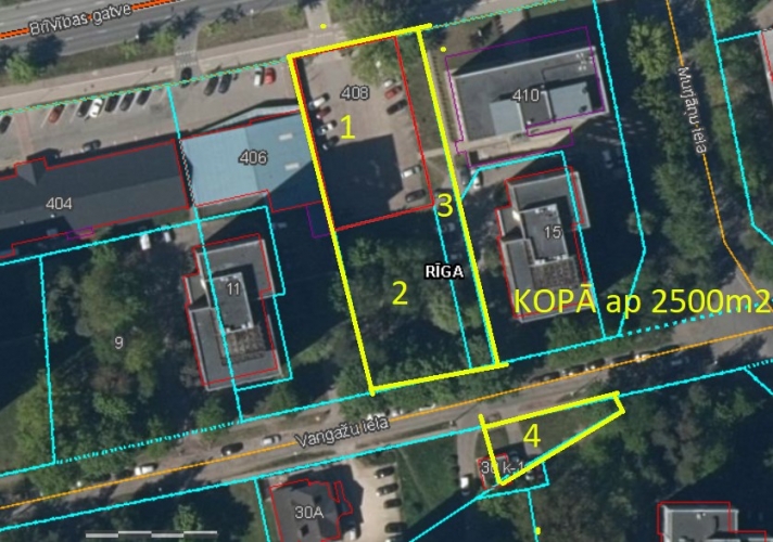 Объявление. Территория многоэтажной жилой застройки (DzD1) разрешено: Строительство многоквартирных домов. Цена: 610000 EUR Foto #4