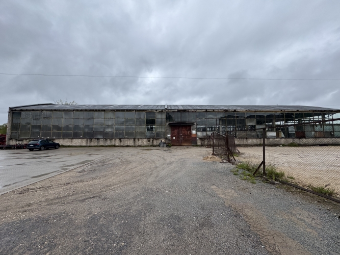 Объявление. Неотапливаемые складские помещения в Румбуле      1-й этаж;      Высота потолков до фермы  7 м;     Цена: 3086 EUR/мес. Foto #7