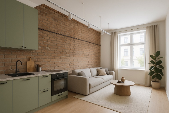 Sludinājumi. Izvērtēšanas vērts dzīvoklis ar atlaidi Klusajā Centrā.  Dzīvoklis ar kamīnu, skatu uz Latvijas Cena: 179000 EUR Foto #1