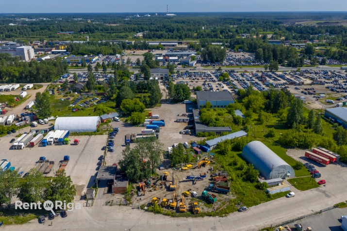Объявление. Продаётся коммерческая недвижимость с 5 зданиями и участком 1.861 га  Румбула, Рига Адрес: ул. Цена: 1.75e+06 EUR Foto #2