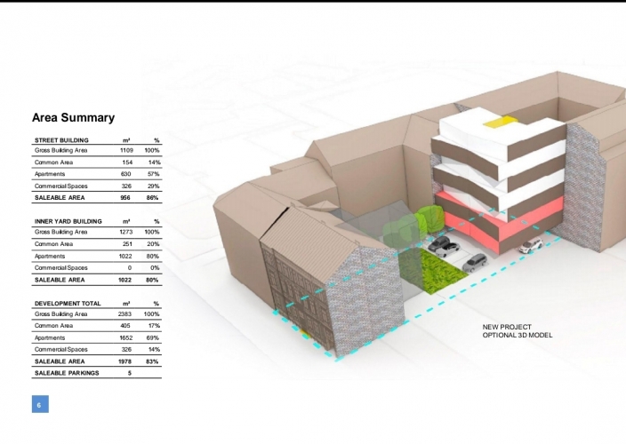Sludinājumi. Pārdod investīciju objektu Rīgas klusajā centrā. Pašlaik objekts sastāv no renovējamas trīs stāvu Cena: 580000 EUR Foto #5