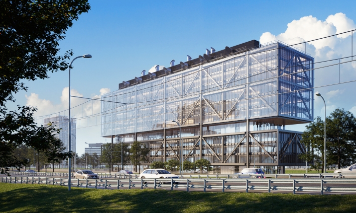 Sludinājumi. Preses Nama Kvartāls  stilīgākā biroju ēka Rīgā!  + Biroji būs pieejami jau 2026. gada septembrī + Cena: 8500 EUR/mēn Foto #1