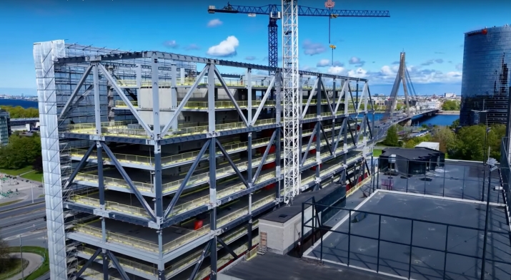 Sludinājumi. Preses Nama Kvartāls  stilīgākā biroju ēka Rīgā!  + Biroji būs pieejami jau 2026. gada augustā + Cena: 34000 EUR/mēn Foto #5