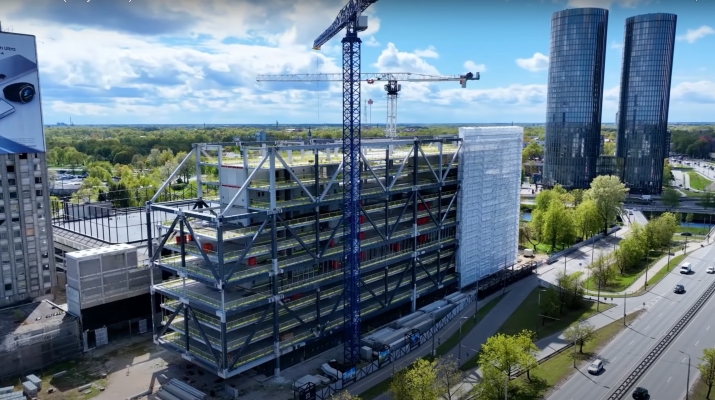 Sludinājumi. Preses Nama Kvartāls  stilīgākā biroju ēka Rīgā!  + Biroji būs pieejami jau 2026. gada augustā + Cena: 34000 EUR/mēn Foto #7