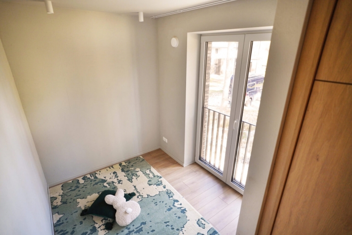 Объявление. Стильная и энергоэффективная 4-комнатная квартира в аренду в новом посёлке Дзилнупес Предлагается Цена: 950 EUR/мес. Foto #6