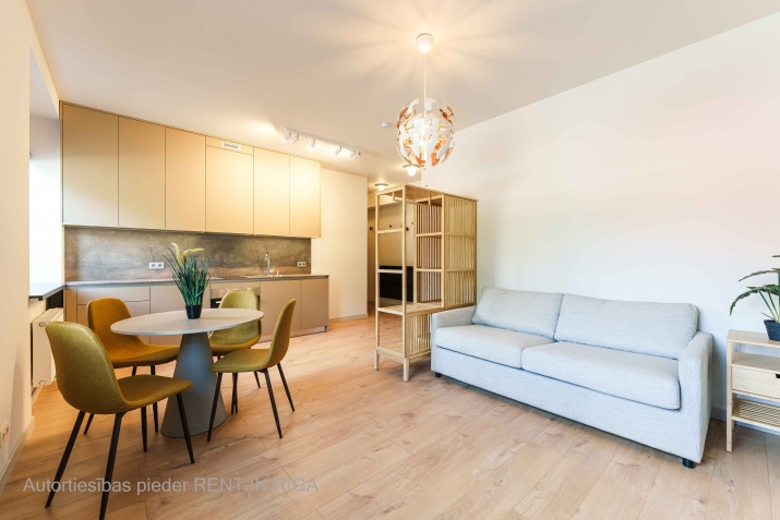 Sludinājumi. Mūsdienīgs un līdz detaļām pārdomāts studio tipa dzīvoklis Lielirbes ielā 9a  lokācijā, kas piedāvā Cena: 61500 EUR Foto #5