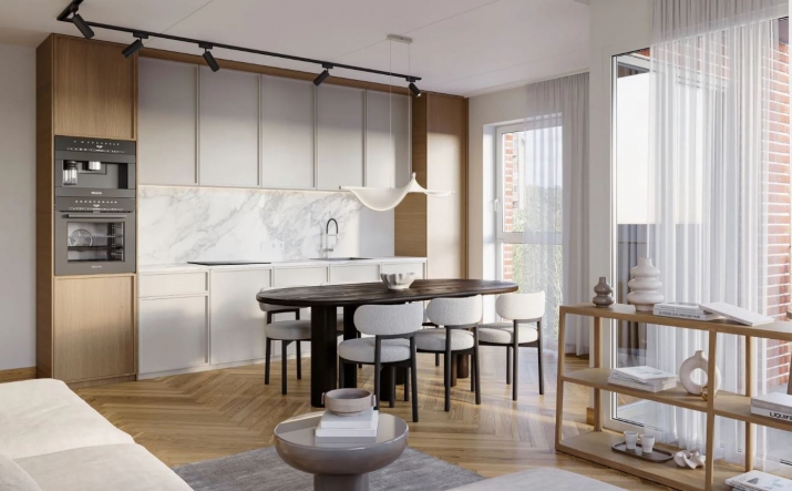 Sludinājumi. Mūsdienīgs un līdz detaļām pārdomāts 2-istabu dzīvoklis Vītolu ielā 2  vieta kur daba un ērtības Cena: 114900 EUR Foto #3