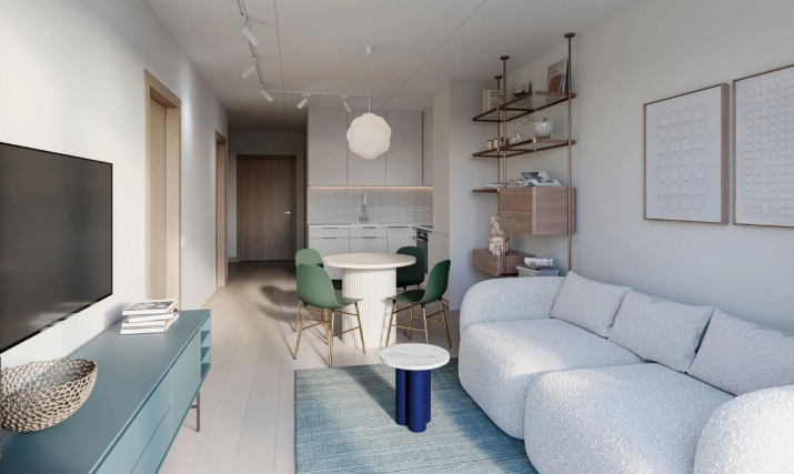 Sludinājumi. Mūsdienīgs un līdz detaļām pārdomāts 2-istabu dzīvoklis Vītolu ielā 2  vieta kur daba un ērtības Cena: 114900 EUR Foto #5