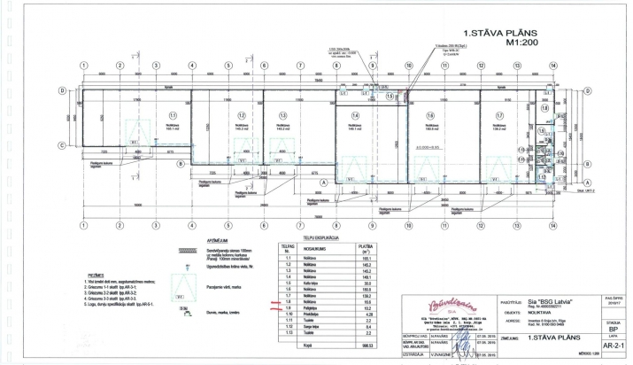 Объявление. Продаются новые коммерческие помещения рядом со станцией Золитуде  Подходят для автосервиса, склада Цена: 214000 EUR Foto #4