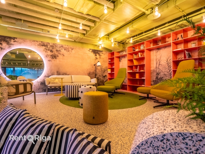 Sludinājumi. Iznomā Co-working space biroju Galerija Rīga!  Bez sākotnējiem ieguldījumiem  pilnībā aprīkots un Cena: 1400 EUR/mēn Foto #6