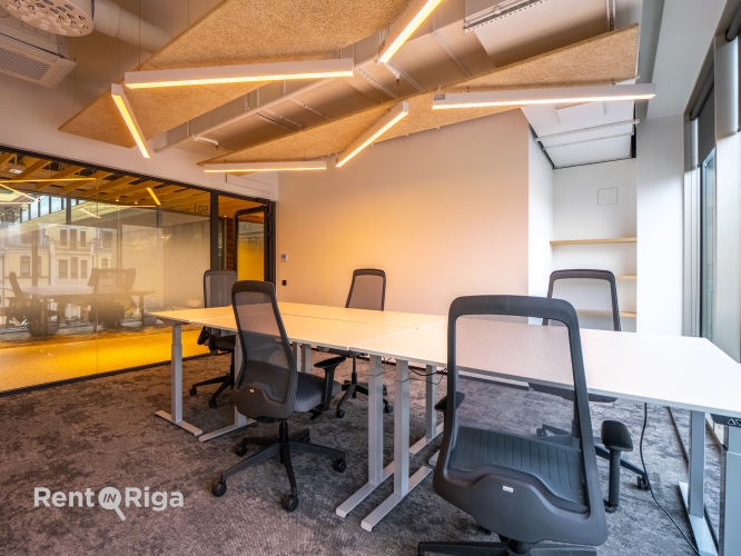 Sludinājumi. Iznomā Co-working space biroju Galerija Rīga!  Bez sākotnējiem ieguldījumiem  pilnībā aprīkots un Cena: 2100 EUR/mēn Foto #3