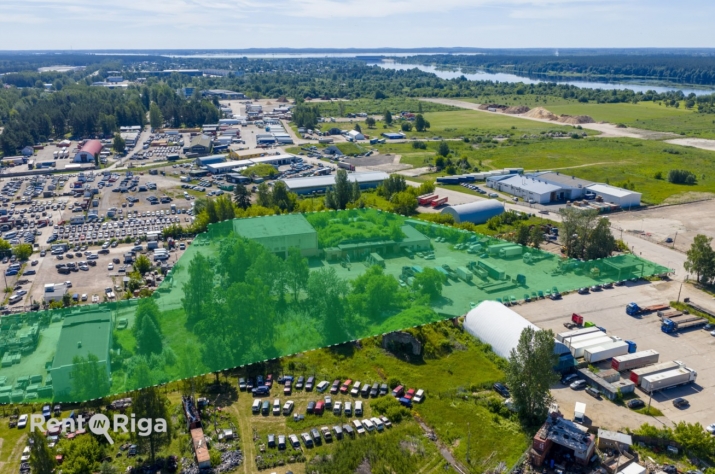 Sludinājumi. Pārdod komerciālu īpašumu ar 5 ēkām un 1.861 ha zemes  Rumbula, Rīga Adrese: Vējstura iela 33, Cena: 1.75e+06 EUR Foto #1