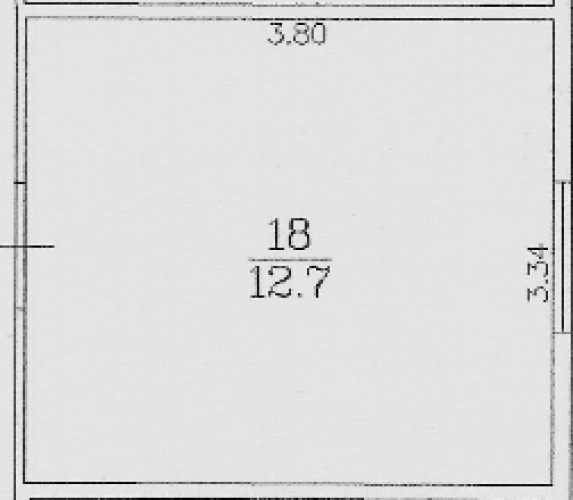 Sludinājumi. Biroja telpas īrei  Cesvaines iela 11A  Piedāvājumā birojs Cesvaines ielā 11A, 2. stāvā.  Galvenā Cena: 64 EUR/mēn Foto #3