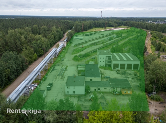 Sludinājumi. Pārdodās rūpnieciskās attīstības teritorija Rīgā  Tiek pārdoti divi savstarpēji pieguļoši Cena: 6.2e+06 EUR Foto #1