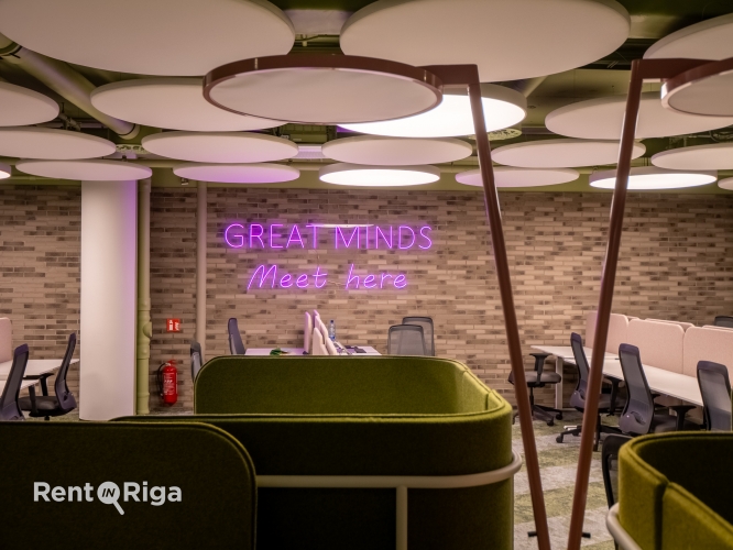 Sludinājumi. Iznomā Co-working space biroju Galerija Rīga!  Bez sākotnējiem ieguldījumiem  pilnībā aprīkots un Cena: 500 EUR/mēn Foto #8