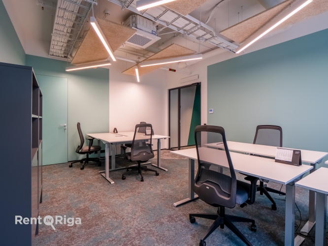 Sludinājumi. Iznomā Co-working space biroju Galerija Rīga!  Bez sākotnējiem ieguldījumiem  pilnībā aprīkots un Cena: 2550 EUR/mēn Foto #1