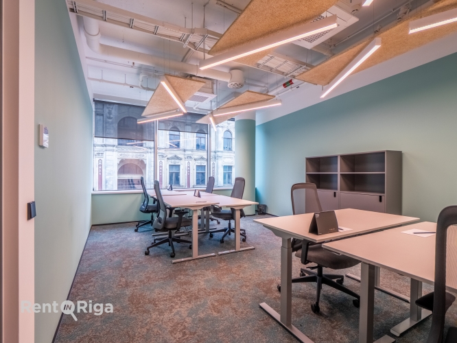 Sludinājumi. Iznomā Co-working space biroju Galerija Rīga!  Bez sākotnējiem ieguldījumiem  pilnībā aprīkots un Cena: 2550 EUR/mēn Foto #2