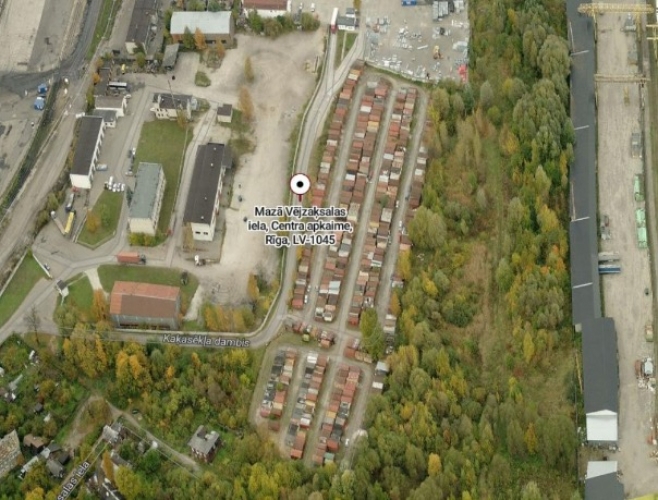 Sludinājumi. Zemes gabals industriālā zonā.  + Uz zemes gabala neatrodas kapitāla apbūve; + rūpnieciskās apbūves Cena: 254400 EUR Foto #1