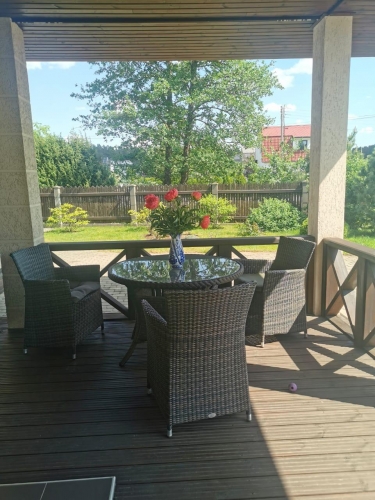 Объявление. Вилла в классическом стиле в Пиньки. Двухэтажный энергоэффективный дом общей площадью 255 м2 + 45 Цена: 450000 EUR Foto #7