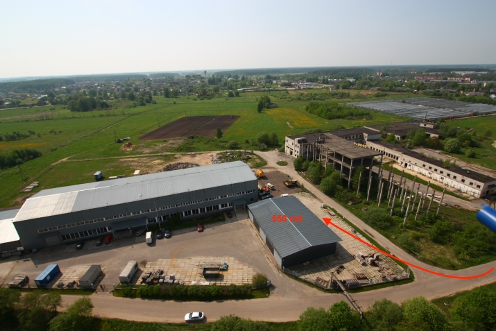 Sludinājumi. Iznomājam neapkurināmas ražošanas/noliktavas telpas Ķekavā.  Atsevišķi stāvošs siltināts angārs ar Cena: 2475 EUR/mēn Foto #9
