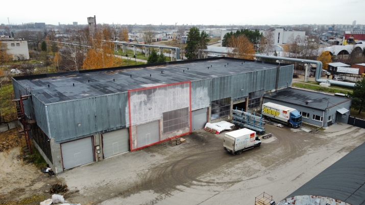 Sludinājumi. Ilgtermiņa nomai tiek piedāvāts siltināts angārs ar šādām priekšrocībām.  + Atvērta tipa plānojuma Cena: 1405 EUR/mēn Foto #5