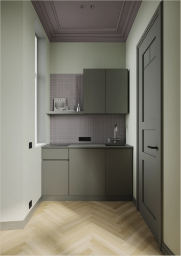 Sludinājumi. Premium klases studio dzīvoklis Rīgas vēsturiskajā centrā  Baznīcas ielā 5, Šefela namā.  Dzīvokļa Cena: 54060 EUR Foto #5