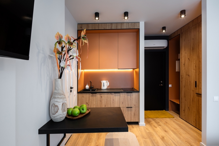 Sludinājumi. Studio tipa dzīvoklis ar dizainu, kas pārdomāts līdz pēdējai detaļai un komfortu, kas sajūtams Cena: 85000 EUR Foto #2