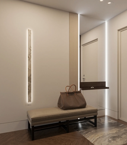 Sludinājumi. Tiek izīrēts īsts penthouse dzīvoklis jaunajā projektā Filozofu Rezidences ar gandrīz 360 Cena: 3500 EUR/mēn Foto #7