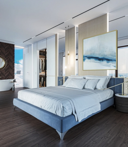 Sludinājumi. Tiek izīrēts īsts penthouse dzīvoklis jaunajā projektā Filozofu Rezidences ar gandrīz 360 Cena: 3500 EUR/mēn Foto #9