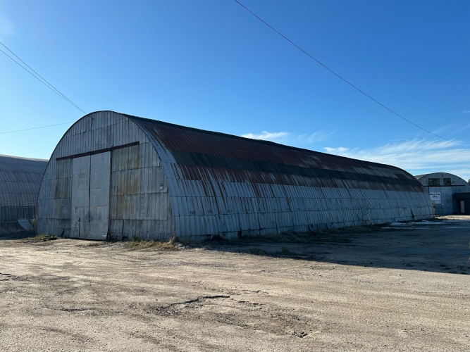 Sludinājumi. Noliktavas telpas Rumubulā.  + Pusapaļais angārs 612 m2; + 1. stāvs; + 2 divviru vārti 4.2x3m; + Cena: 2448 EUR/mēn Foto #8