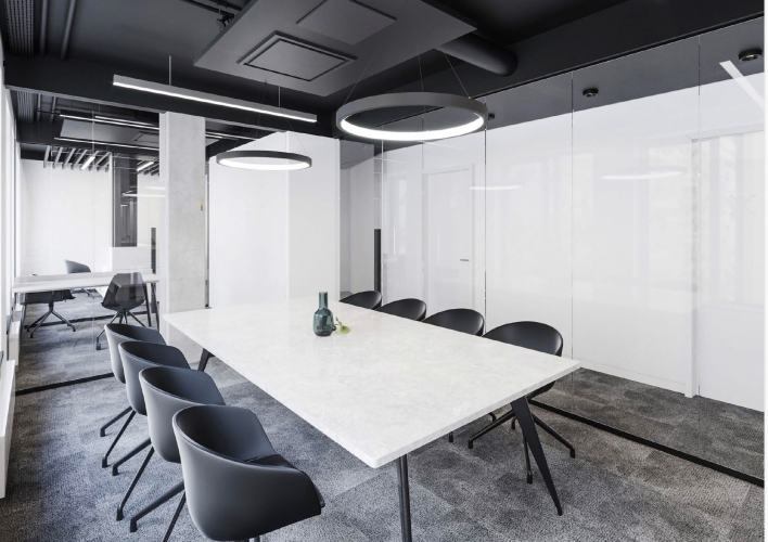 Sludinājumi. Biroja telpas Miera un Brīvības ielas krustojumā  jaunajā projektā, Miera ielā 1  Telpas būs Cena: 1800 EUR/mēn Foto #7