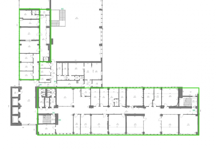 Sludinājumi. Nomai pieejams kvalitatīvs, plaša izmēra birojs renovētā ēkā - Ganību dambī 24D.  Birojs atrodas Cena: 3861 EUR/mēn Foto #8