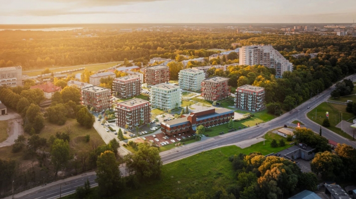 Sludinājumi. Mūsdienīgs un līdz detaļām pārdomāts 3-istabu dzīvoklis Vītolu ielā 2  vieta kur daba un ērtības Cena: 179900 EUR Foto #9