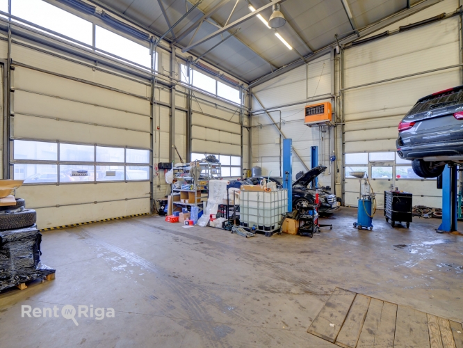 Sludinājumi. Telpas piemērotas autoservisa vajadzībām Pļavniekos  Piedāvājumā nomai telpas ar lielisku Cena: 3000 EUR/mēn Foto #5